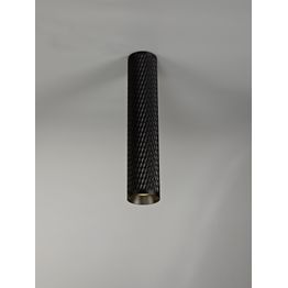 Sienna 30cm Surface Mounted Ceiling Light, 1 x GU10, Sand Black