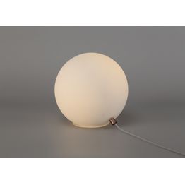 Rylee Table Lamp, 1 x G9, Antique Copper/Opal Glass