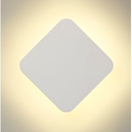 Melody Magnetic Base Wall Lamp, 12W LED 3000K 498lm, 20cm Diamond, Sand White