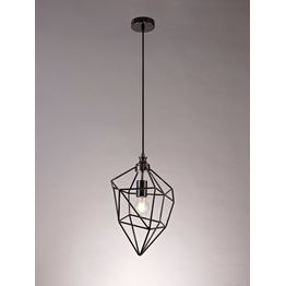 Destiny Medium Pendant, 1 x E27, Black Nickel
