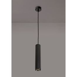 Sienna 1 Light 30cm Pendant Light GU10, Sand Black