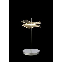 Scarlett Table Lamp, 1 x 6W LED, 4000K, 460lm, Polished Chrome, 3yrs Warranty