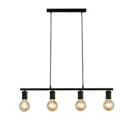 Dance 4Lt Bar Pendant - Sand Black Metal