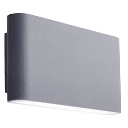 Maples LED Outdoor Wall Light - Grey &amp; Frosted Diffuser,IP44