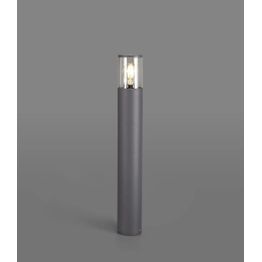 Maxine 65cm Post Lamp 1 x E27, IP54, Anthracite/Clear, 2yrs Warranty