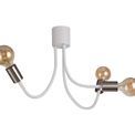 Grace Flexible Ceiling 3 Light in Satin White/Satin Nickel additional 9