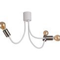 Grace Flexible Ceiling 3 Light in Satin White/Satin Nickel additional 11