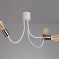 Grace Flexible Ceiling 3 Light in Satin White/Satin Nickel additional 2