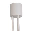 Grace Flexible Ceiling 3 Light in Satin White/Satin Nickel additional 14