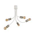 Grace Flexible 5 Light Ceiling Light in Satin White/Satin Nickel additional 13