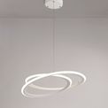 Maisie Pendant, 1 x 40W LED, 4000K, 2996lm, 3 Step Dimming, Matt White, additional 1