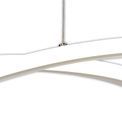 Maisie Pendant, 1 x 40W LED, 4000K, 2996lm, 3 Step Dimming, Matt White, additional 10