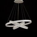 Ocean Pendant, 3 Light 50W,30W,20W LED, 4000K, 5470lm, Dimmable, Matt White, additional 20