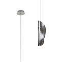 Wren Pendant 2m, 1 x G9, Polished Chrome/Smoked Glass additional 9