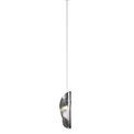 Wren Pendant 2m, 1 x G9, Polished Chrome/Smoked Glass additional 3