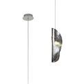 Wren Pendant 2m, 1 x G9, Polished Chrome/Smoked Glass additional 8