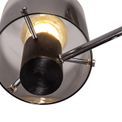 Brita Semi Ceiling Light, 3 x E27, Black/Smoke Fade Glass additional 19