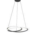 Maisie Pendant, 1 x 40W LED, 4000K, 2996lm, 3 Step Dimming, Black, additional 2