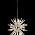 Claire 10 Light E14, Round Pendant Polished Nickel / Clear Glass additional 1