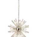 Claire 10 Light E14, Round Pendant Polished Nickel / Clear Glass additional 5