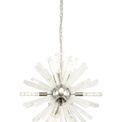 Claire 10 Light E14, Round Pendant Polished Nickel / Clear Glass additional 7