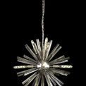 Claire 10 Light E14, Round Pendant Polished Nickel / Smoke Glass additional 2