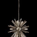 Claire 10 Light E14, Round Pendant Polished Nickel / Smoke Glass additional 4