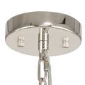 Claire 10 Light E14, Round Pendant Polished Nickel / Smoke Glass additional 13