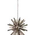 Claire 10 Light E14, Round Pendant Polished Nickel / Smoke Glass additional 7