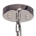 Claire 10 Light E14, Round Pendant Polished Nickel / Champagne Gold Glass additional 13