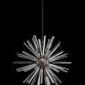 Claire 10 Light E14, Round Pendant Brown Oxide / Clear Glass additional 4