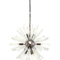 Claire 10 Light E14, Round Pendant Brown Oxide / Clear Glass additional 10