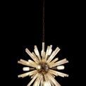 Claire 10 Light E14, Round Pendant Brown Oxide / Champagne Gold Glass additional 3