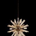Claire 10 Light E14, Round Pendant Brown Oxide / Champagne Gold Glass additional 4