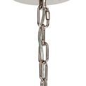 Claire 16 Light E27, Round Pendant Polished Nickel / Smoke Glass additional 8