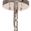 Claire 32 Light E27, Round Pendant Polished Nickel / Champagne Glass additional 7