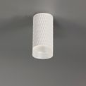 Sienna 1 Light 11cm Surface Mounted Ceiling GU10, Sand White/Acrylic Ring additional 2