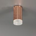 Sienna 1 Light 11cm Surface Mounted Ceiling GU10, Rose Gold/Acrylic Ring additional 2