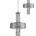 Heidi Pendant/Semi Ceiling Convertible, 7 x E14, Polished Chrome/Crystal additional 5