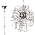 Jasmine Dimmable Pendant, 24 x 1.7W LED, 3000K, 3150lm, Polished Chrome, additional 16