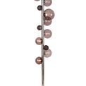 Rylee Floor Lamp, 8 x G9, Polished Chrome/Smoked Glass additional 4