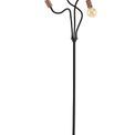 Grace Flexible Floor Lamp, 3 Light E27, Satin Black/Brushed Copper additional 7