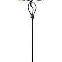 Grace Flexible Floor Lamp, 3 Light E27, Satin Black/Brushed Copper additional 8