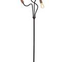 Grace Flexible Floor Lamp, 3 Light E27, Satin Black/Brushed Copper additional 11