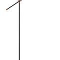 Bronx Adjustable Floor Lamp, 1 x E27, Graphite/Copper/White additional 4