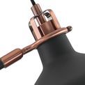 Bronx Adjustable Floor Lamp, 1 x E27, Graphite/Copper/White additional 8