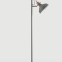Bronx Floor Lamp, 2 x E27, Sand Grey/Copper/White additional 1