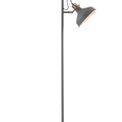 Bronx Floor Lamp, 2 x E27, Sand Grey/Copper/White additional 3