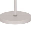 Bronx Floor Lamp, 2 x E27, Sand White/Satin Nickel/White additional 5