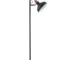 Bronx Floor Lamp, 2 x E27, Graphite/Copper/White additional 4